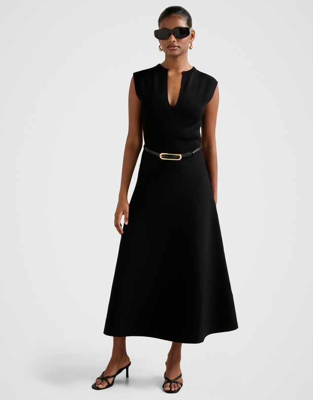 Forever New Petite - Celia Petite Extended Shoulder Midi Dress