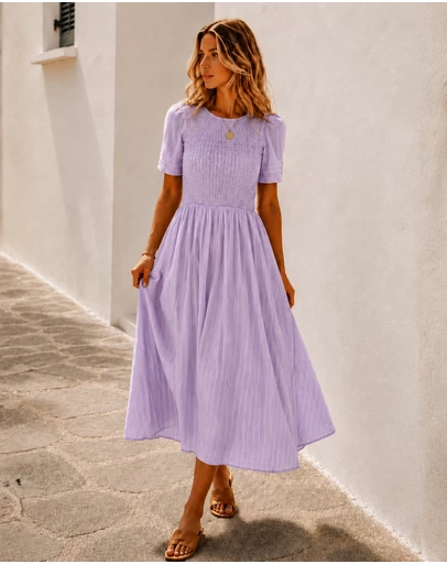 Esther & Co - Iolana Dress - Lavender