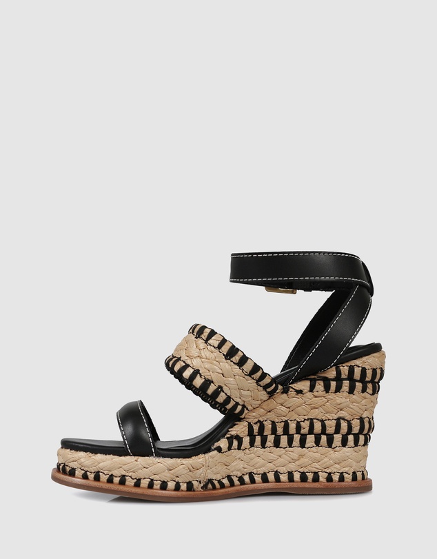 Sempre Di - Bianca Wedge Sandals