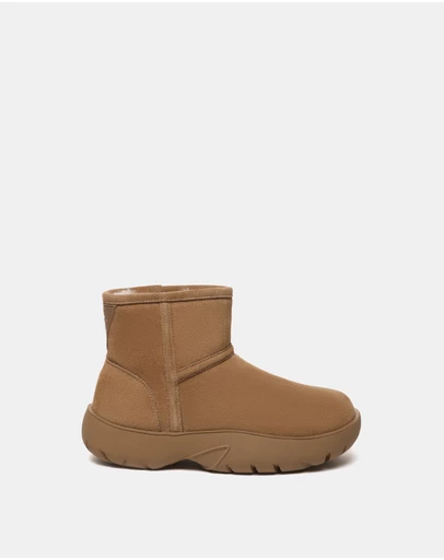 EVERAU - Australian Shepherd Ugg Salma Mini Cow Suede Upper UGG Boots