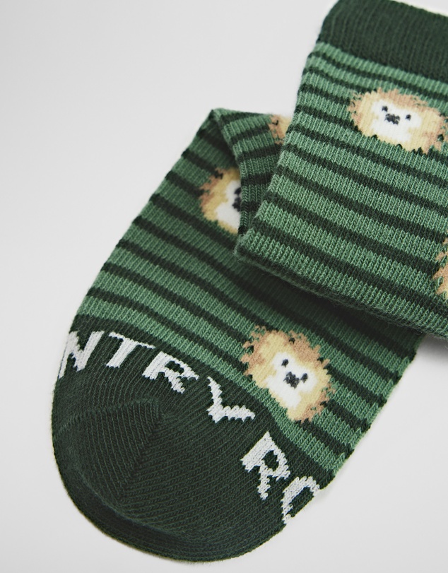 Country Road - Organically Grown Cotton Blend Hedgehog Sock