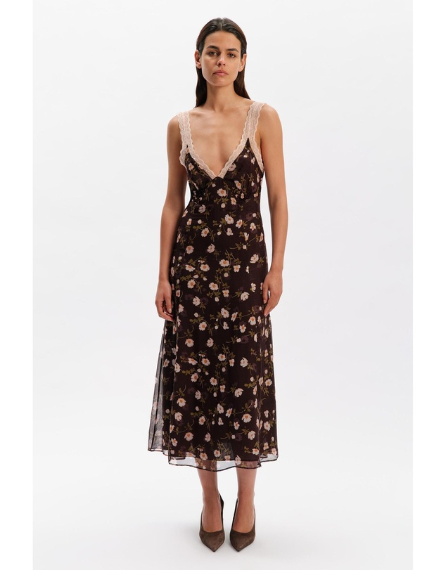 Bardot - Clarise Printed Midi Dress