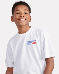 New Balance - Athletic Shoes Back Graphic Tee