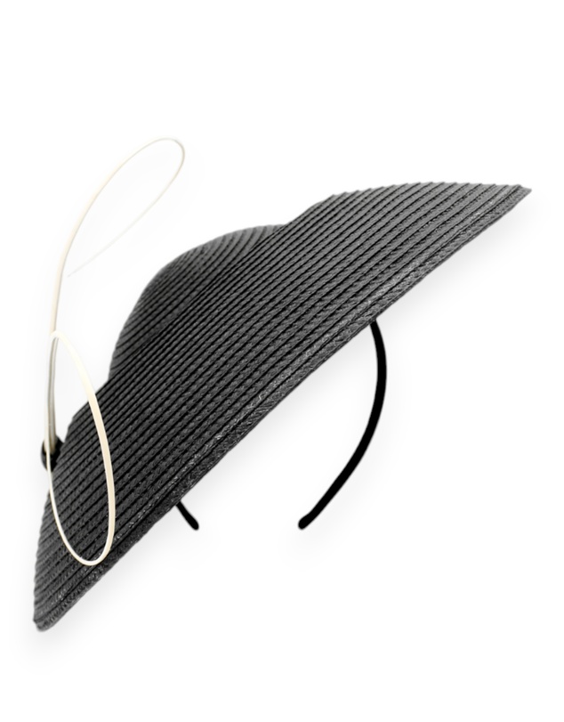 Morgan & Taylor - Claudette Fascinator in Black
