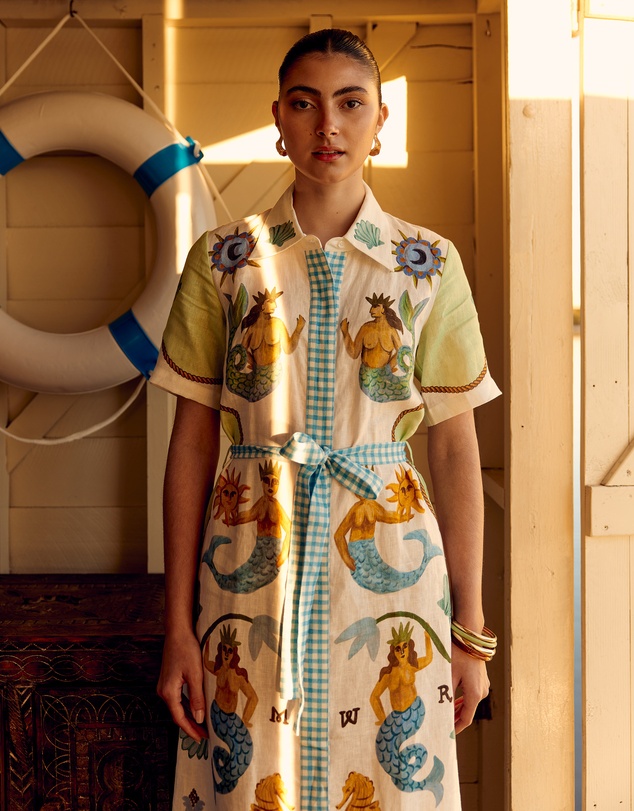 SMWR. by The Somewhere Co - My Own Muse Maxi Shirt Dress
