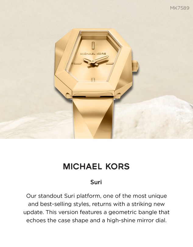Michael Kors - Suri Gold Tone Analogue Watch