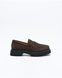 Walnut Melbourne - Coco Leather Loafer