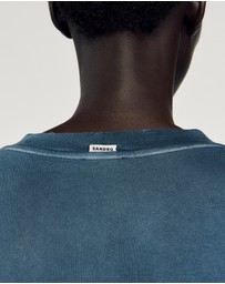 Sandro - Washed Blue Tee Shirt
