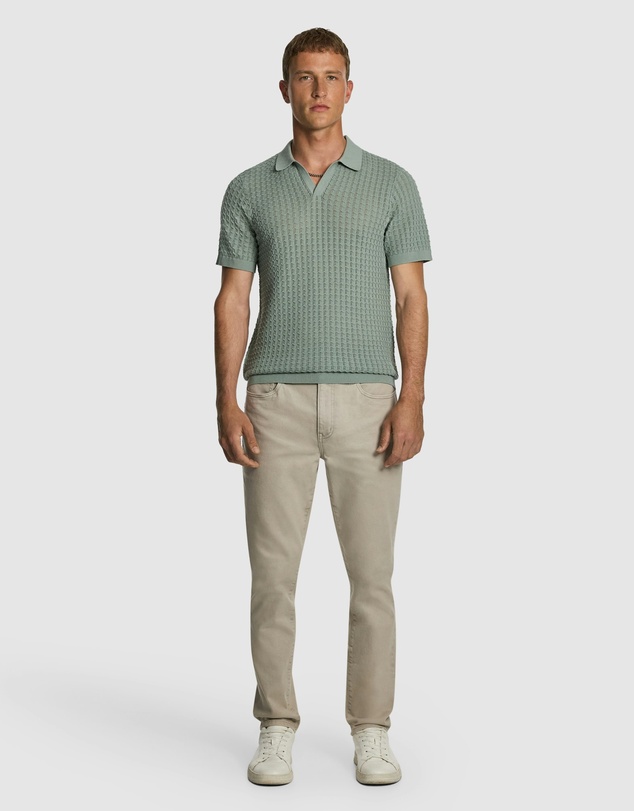 yd. - Ned Knitted Polo Shirt