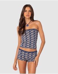 EDIKTED - Flower Power Tube Top