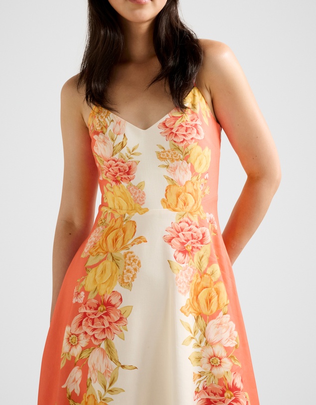Forever New - Livvy Strappy Linen Midi Dress