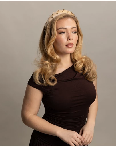 Morgan & Taylor - Lorelei Headband in Gold