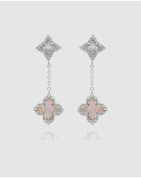 Georgini - Sydney Soirée Fairwater Mother of Pearl Drop Earrings Silver