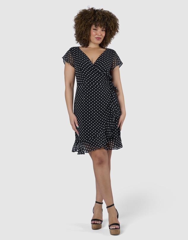 Indigo Tonic - Kira Frill Mini Dress