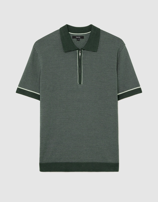 Politix - Joseph Stripe Knit Polo