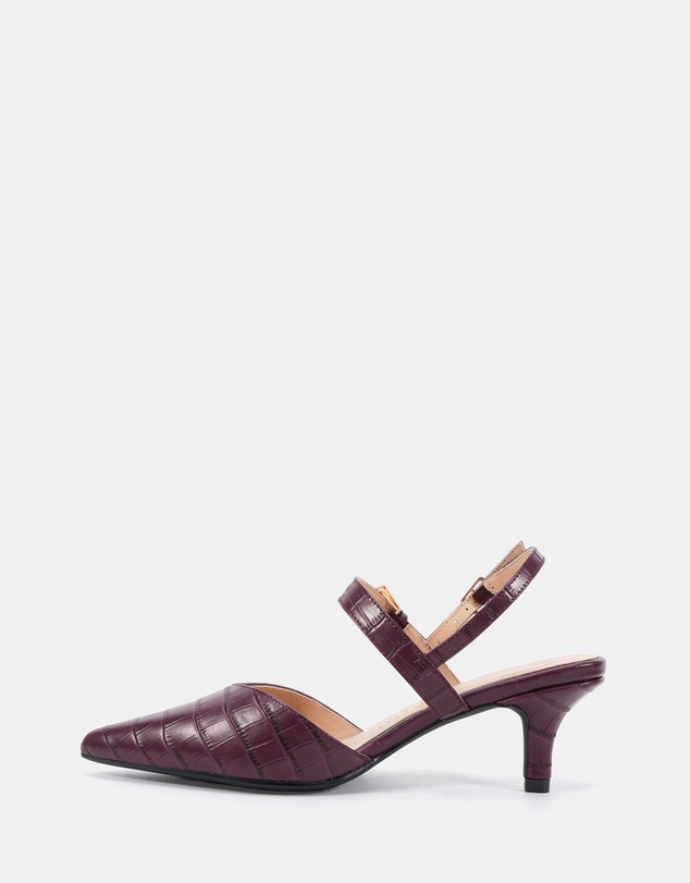 Clarks - Lake Mulberry Croc Mulberry Croc