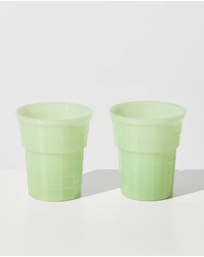 House of Nunu - Coney Set of 2 Glass Cups
