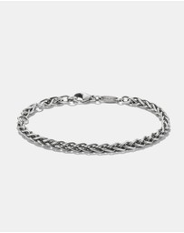 THOMAS SABO - THOMAS SABO Narrow Braided Bracelet Wild Horses