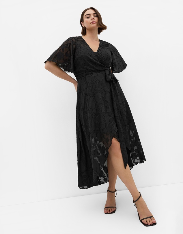City Chic - Love Wrap Maxi Dress
