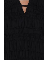 Petal & Pup - Zafira Textured Halter Top - Black