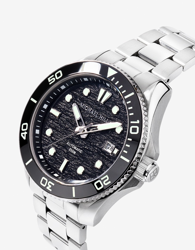 Michael Hill - Men’s Diver's Watch in Stainless Steel