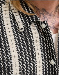 Jack & Jones - Bellagio Crochet Short Sleeve Shirt