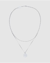 Kuzzoi - ICONIC EXCLUSIVE - Necklace Men Layer Figaro Venetian in 925 Sterling Silver