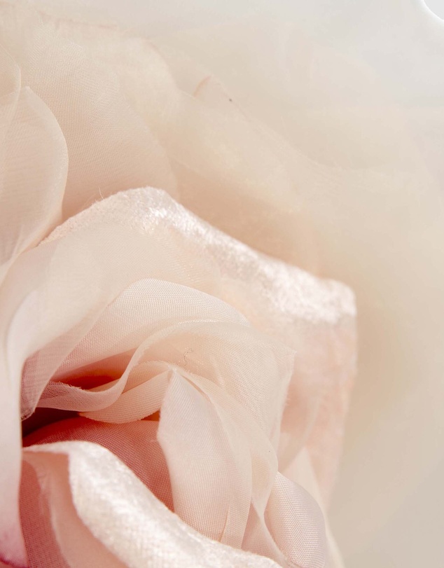 Fillies Collection - Large Dusty Pink Flower Fascinator Headband
