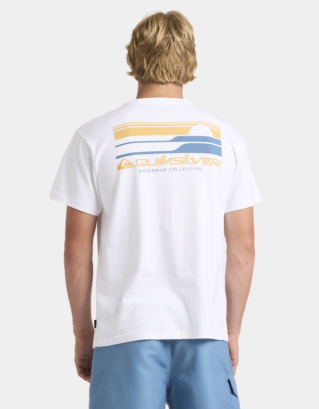 Quiksilver - Mens Stacked Horizon T-Shirt