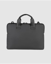 Tucano - Tucano Gommo Super Slim Laptop Bag Black Fits 13-14 Inch Laptops Rainproof Fabric