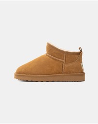 AusWooli Ugg Boots - Airlie Sheepskin Premium Ultra Mini Boots