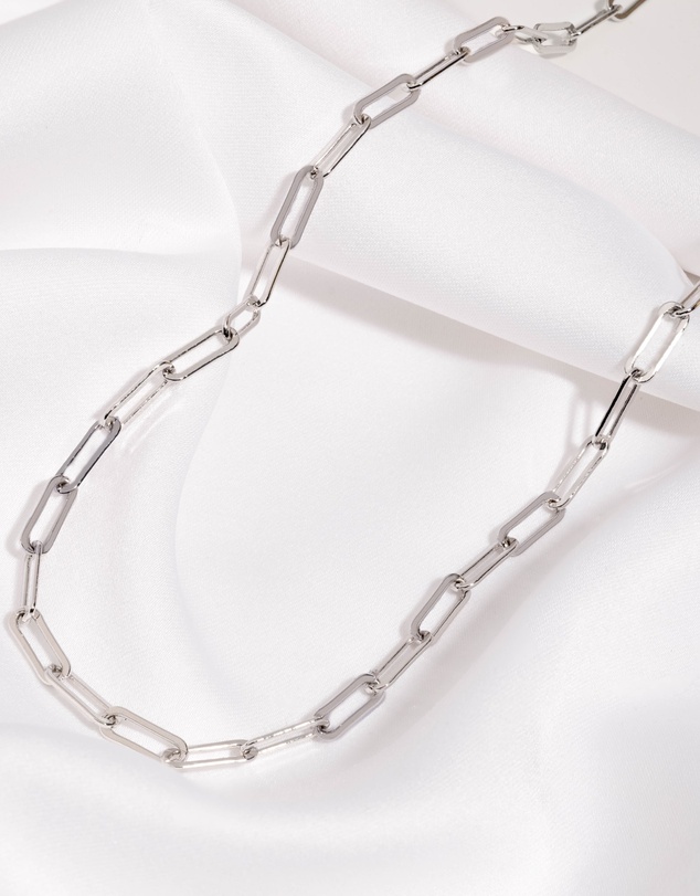 Wanderlust + Co - Harper Silver Chain Necklace