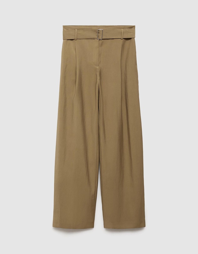 M.N.G - Paperbag Trousers With Belt
