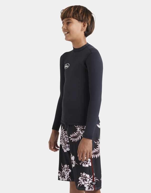 Quiksilver - Boys 8 to 16 1.5mm Mercury Long Sleeve Wetsuit Top