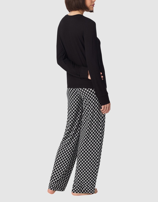 DKNY - Viscose Jersey Long Sleeve Long Pyjama Set