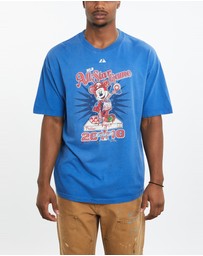 Vintage by The Real Deal - Pre Loved - Vintage MLB Philadelphia Phillies Mickey Mouse Tee