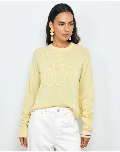 AERE - Olia Merino Wool Knit Jumper