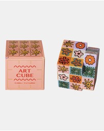 Journey Of Something - Art Cube - Flower Pop