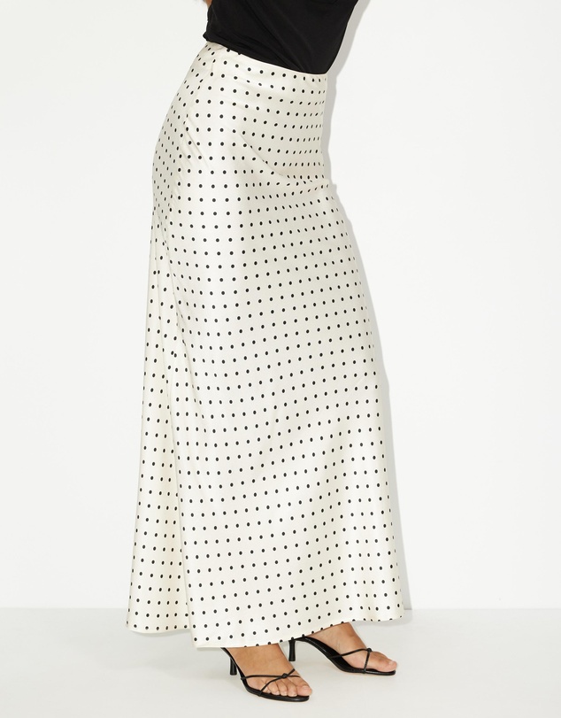 Dazie - Cutie Polka Dot Maxi Skirt