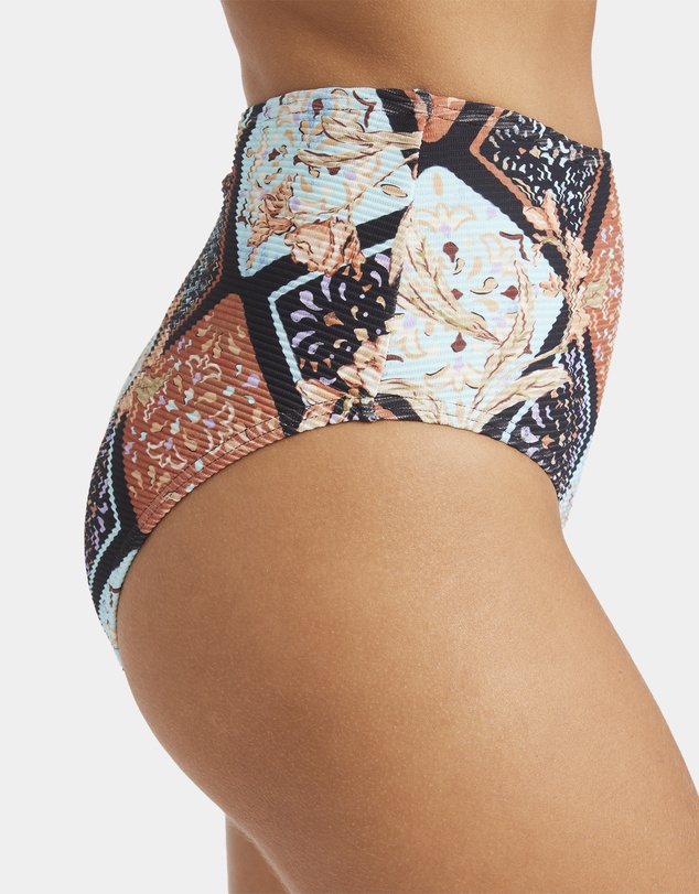 Billabong - Womens Forever Folk Hi Retro Bikini Bottom