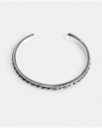 Buck Palmer - Turquoise Stone Cuff