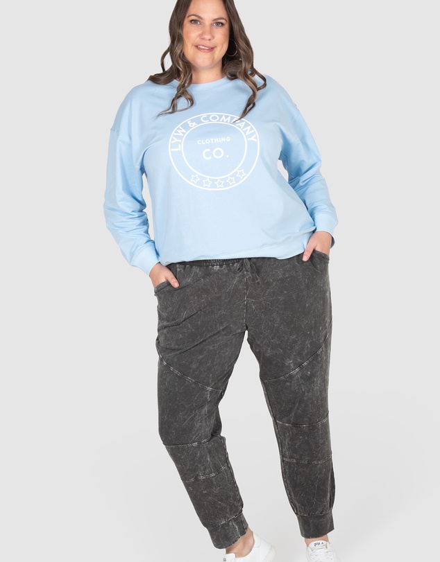 Love Your Wardrobe - LYW & Co Print Sweat Top