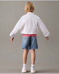 Calvin Klein Jeans - Girls Slim Denim Trucker Jacket