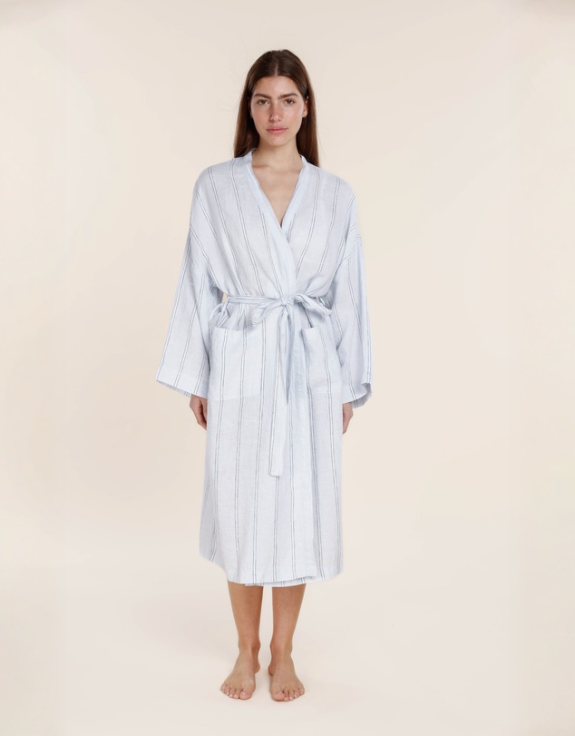 Gingerlilly - Rosalind Linen Robe