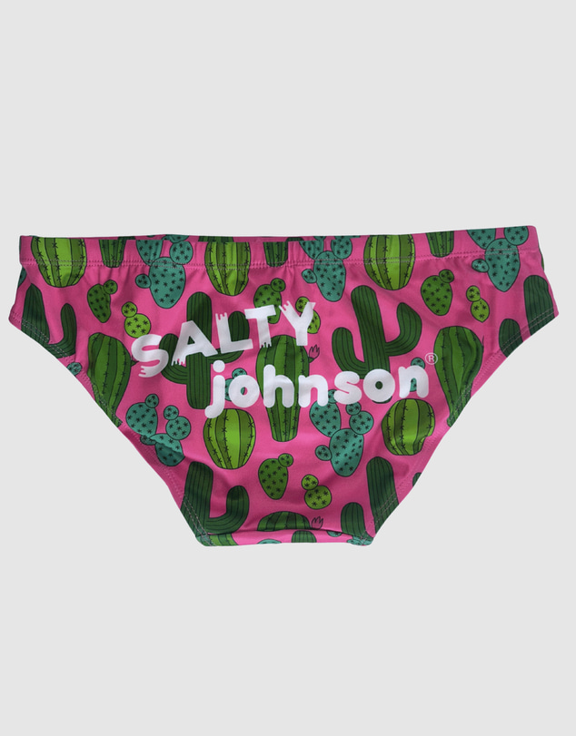 Salty Johnson - Prickly Business Pink Brief