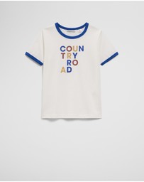 Country Road - Stacked Logo Short Sleeve T-shirt