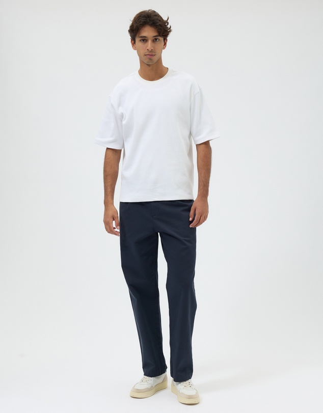 AERE - Pleated Slim Cotton Chinos