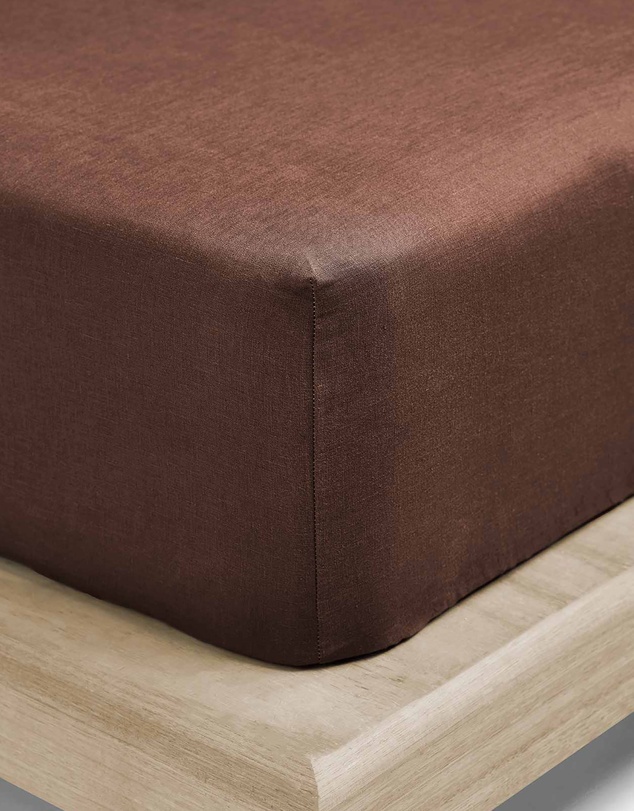 Aura Home - Emile Linen Fitted Sheet