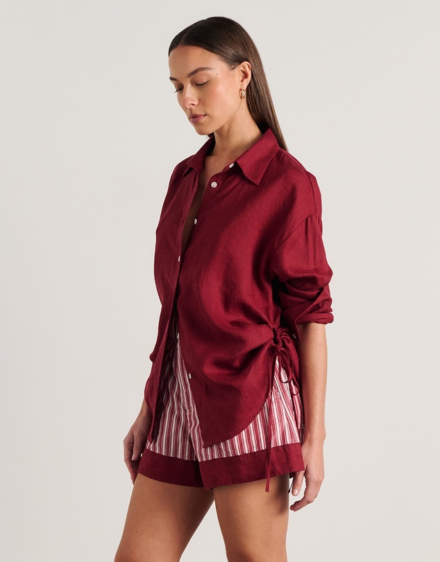 Jag - Zuri Side Tie Shirt