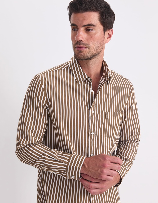 Sportscraft - Ryan Long Sleeve Stripe Shirt
